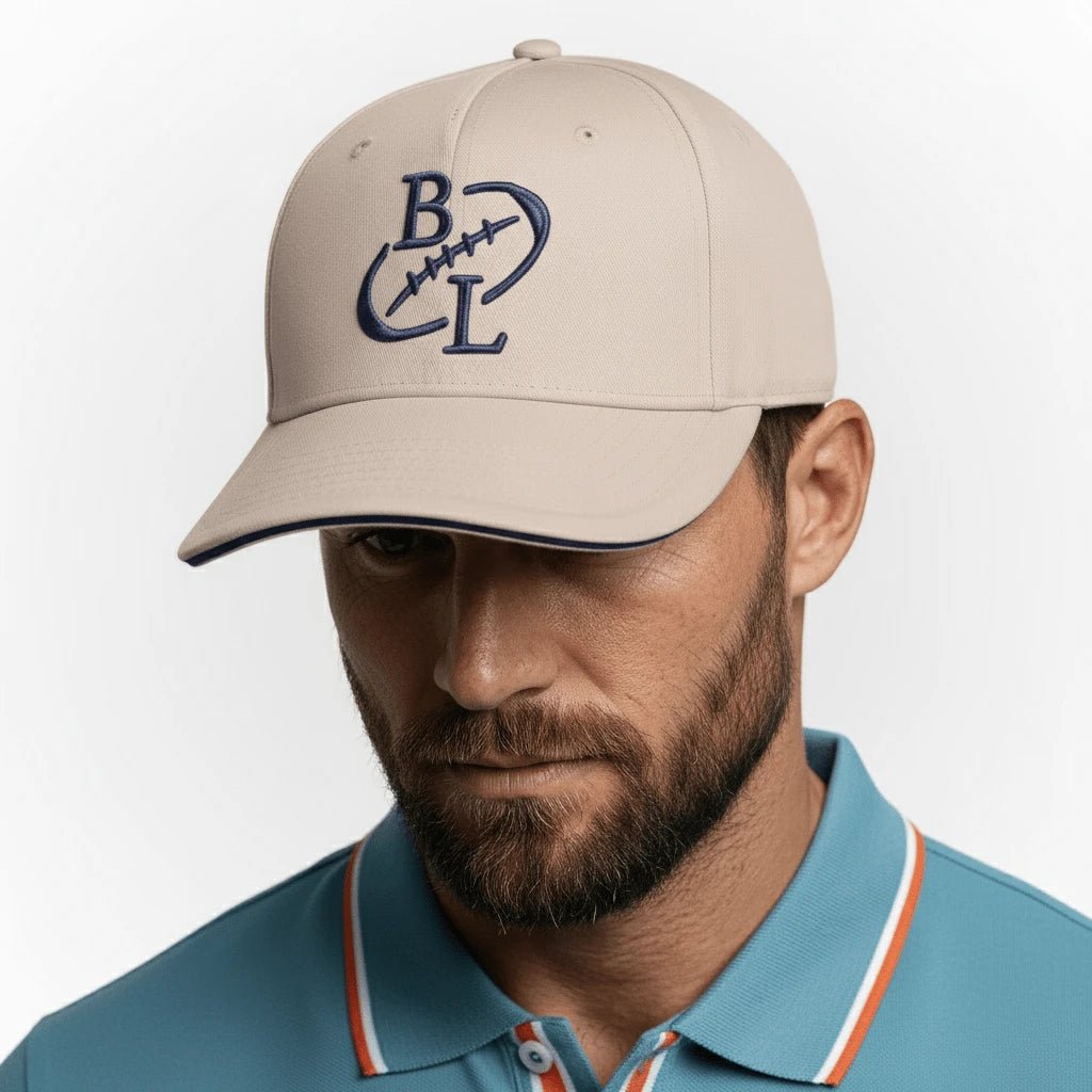 Casquette blanche signature rugbystique BACK to LEGEND