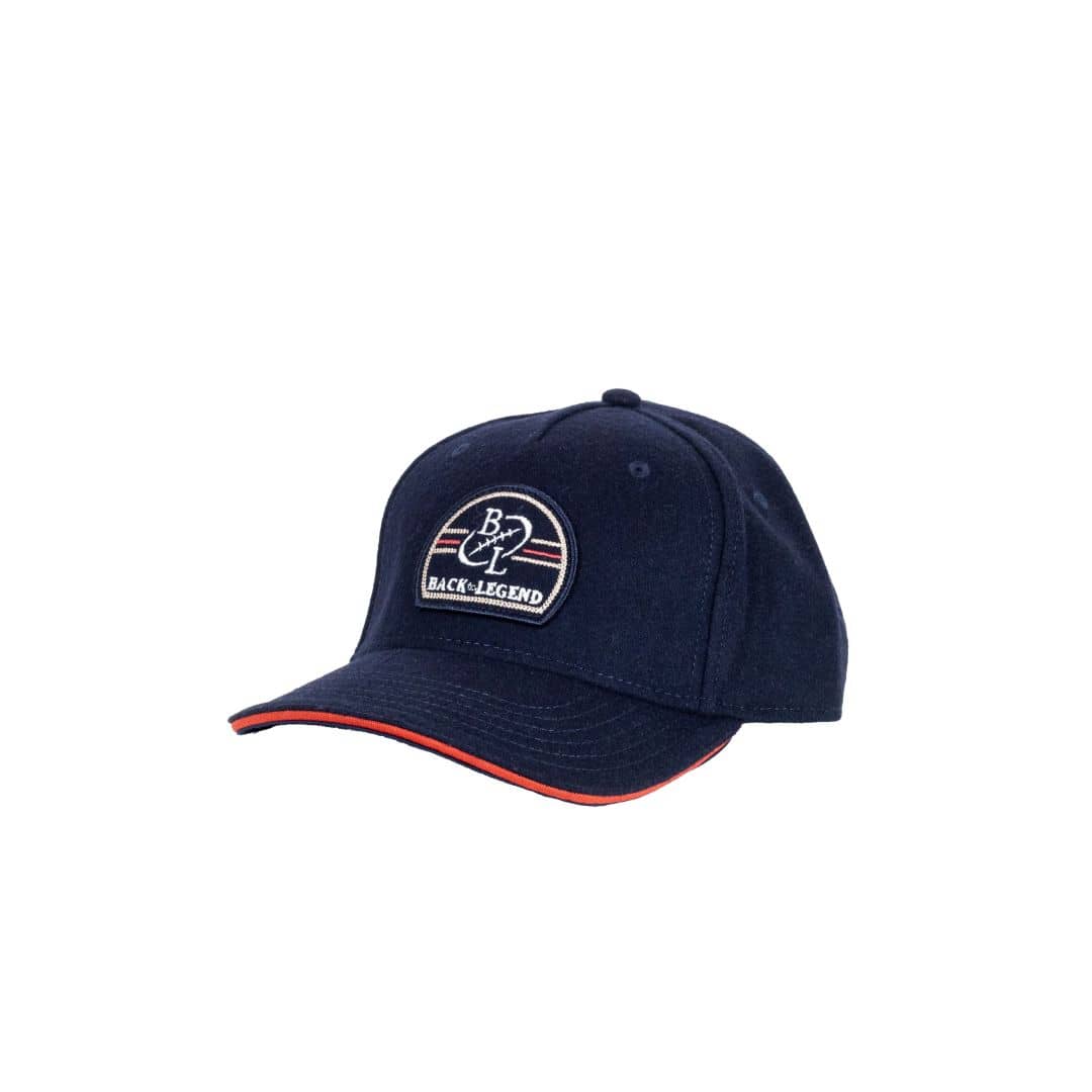 Casquette bleu marine en feutrine - Passion for Historic Rugby