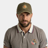 Casquette BACK TO LEGEND kaki en twill