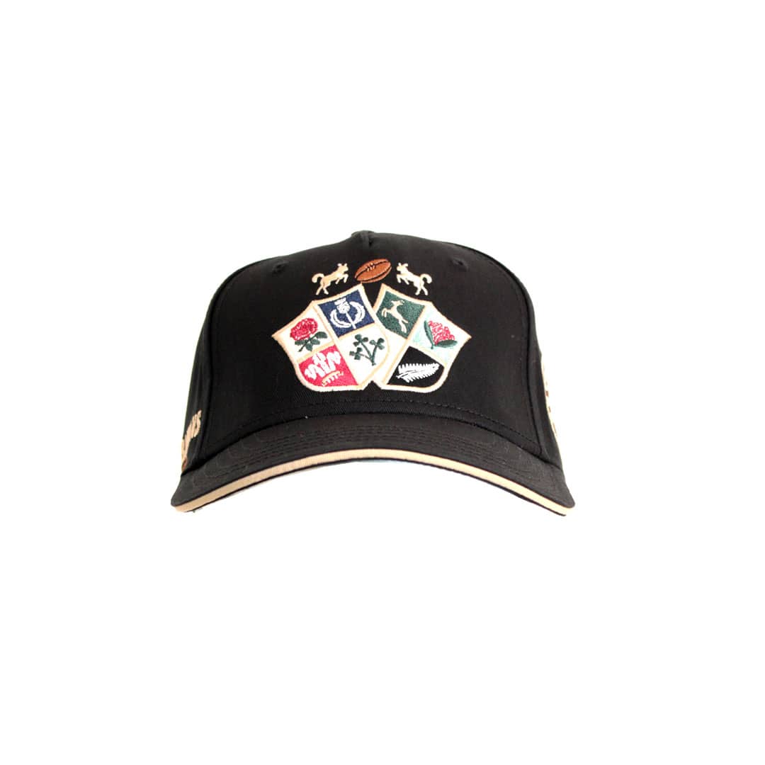 Casquette noire Barbarians "Flair courage spirit passion"