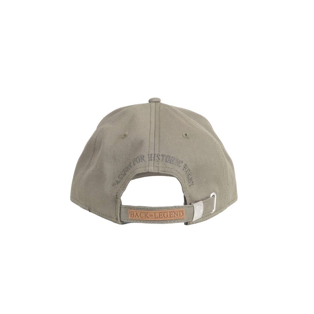Casquette twill kaki PASSION FOR HISTORIC RUGBY (vue arrière)