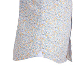 Chemise bleu turquoise imprimé fleuri Blacks Legend (Zoom profil)