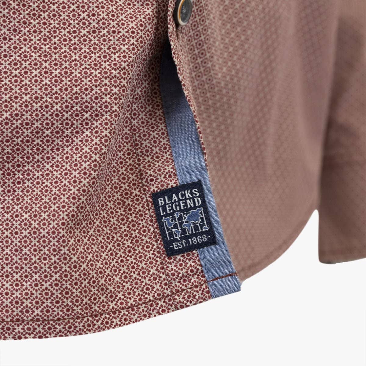 Chemise ml beige fantaisie