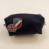 Pochette upcyclée multi nations Barbarians (face arrière)