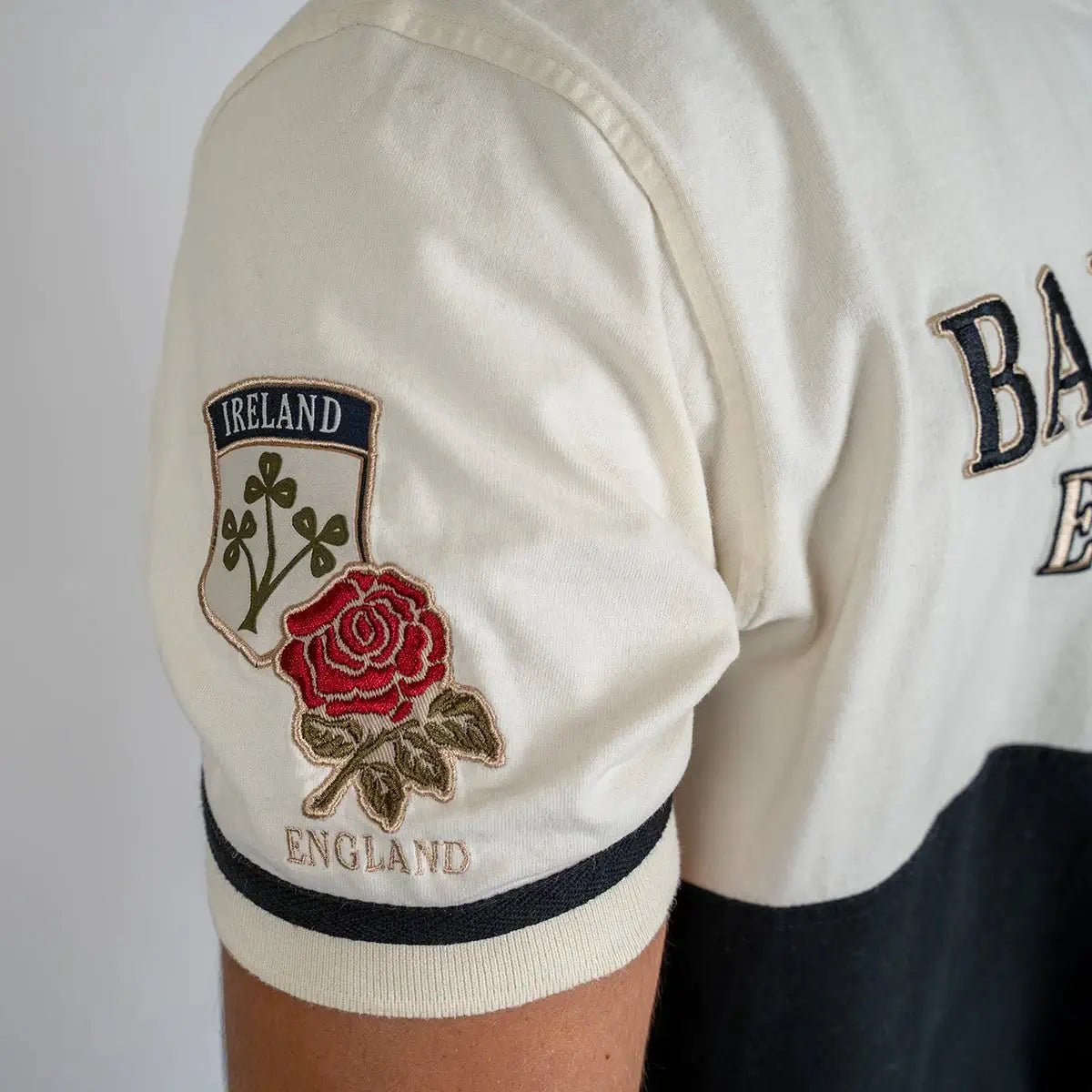 Polo multi-nation Barbarians bicolore (manche gauche)