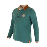 Polo vert à manches longues - Passion for Historic Rugby