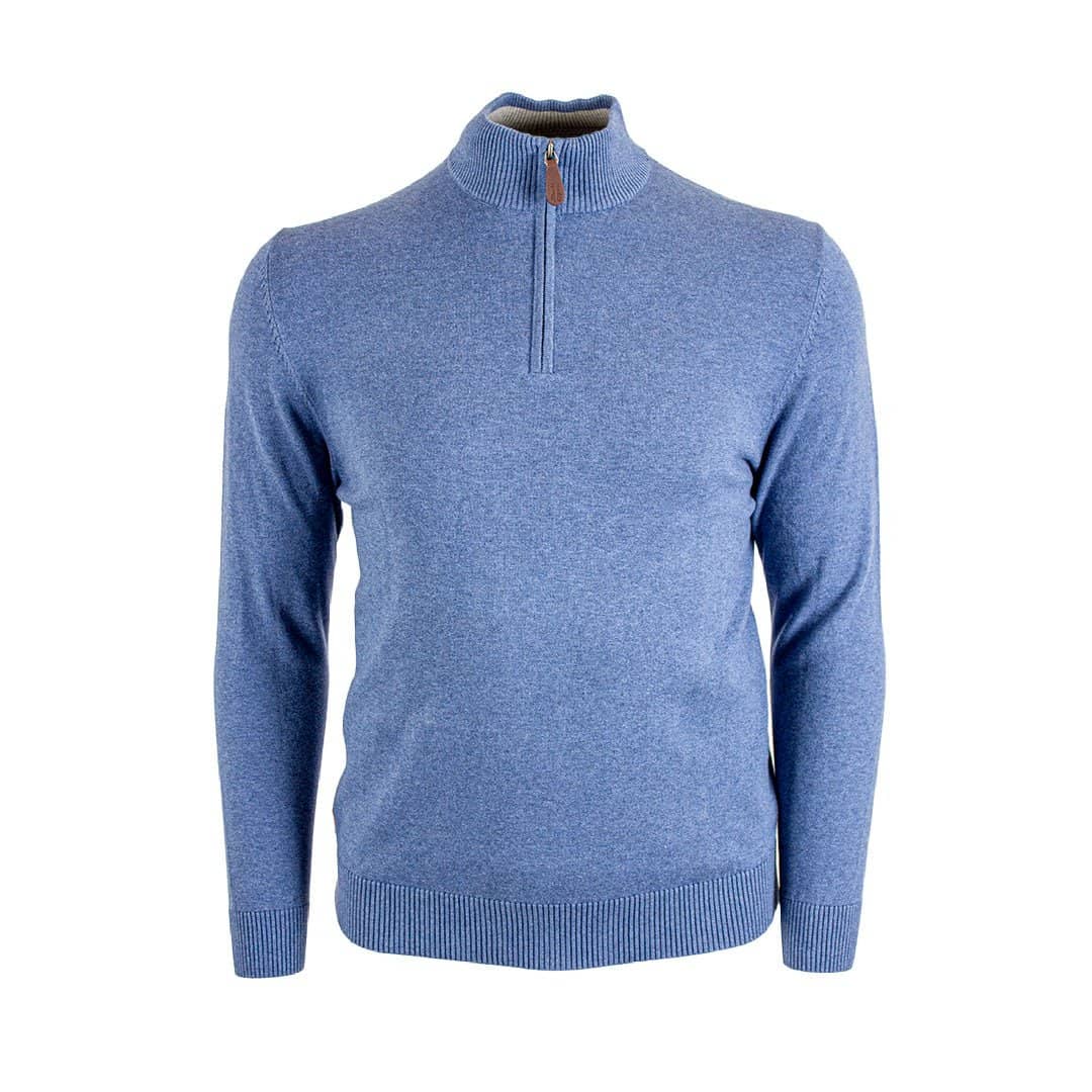 Pull camionneur bleu en cachemire Blacks Legend