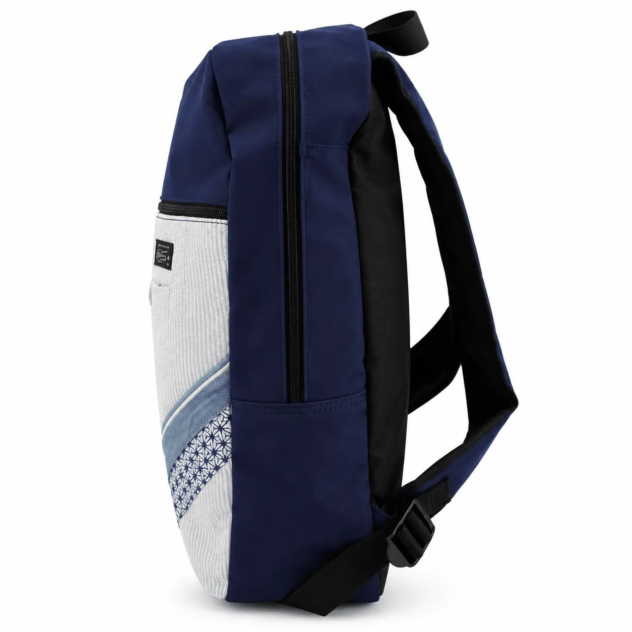 Sac à dos upcyclé bleu marine BACK TO LEGEND
