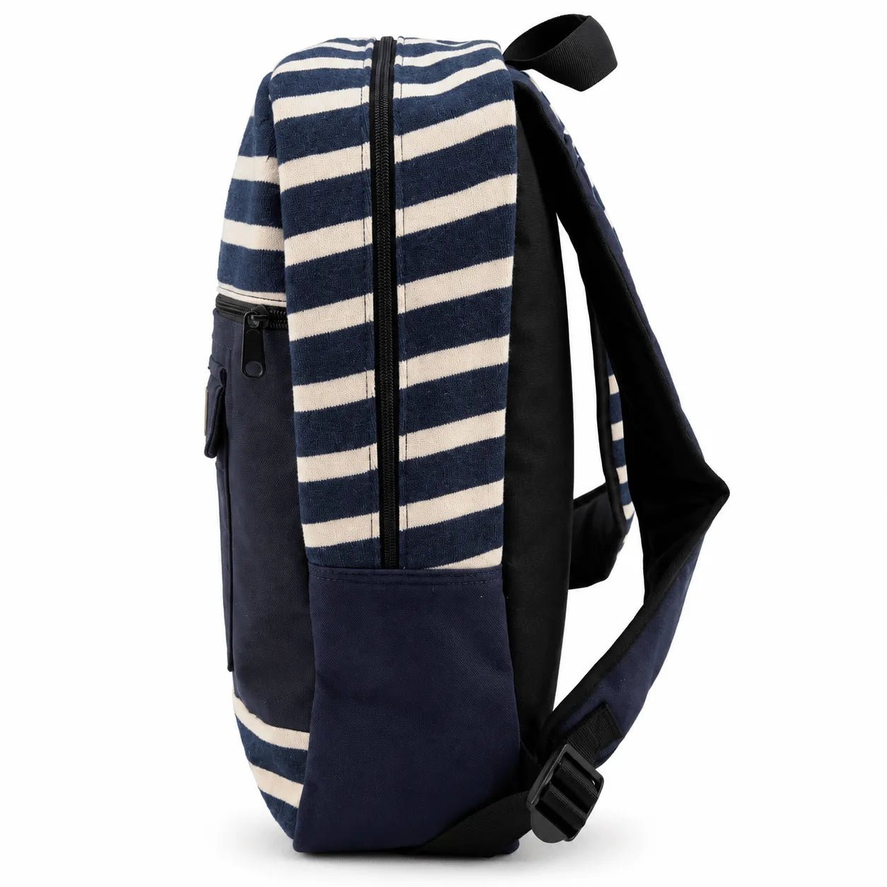 Sac à dos marinière upcyclé BACK TO LEGEND