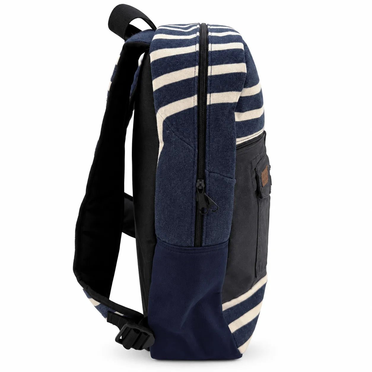 Sac à dos marinière upcyclé BACK TO LEGEND