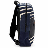 Sac à dos marinière upcyclé BACK TO LEGEND