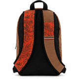 Sac à dos orange upcyclé BACK TO LEGEND
