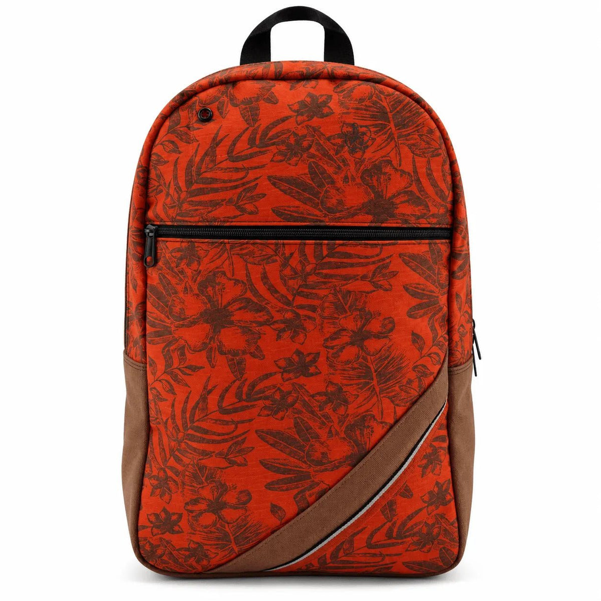 Sac à dos orange upcyclé BACK TO LEGEND