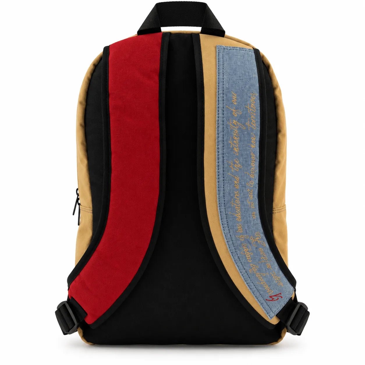 Sac à dos rouge upcyclé Blacks Legend