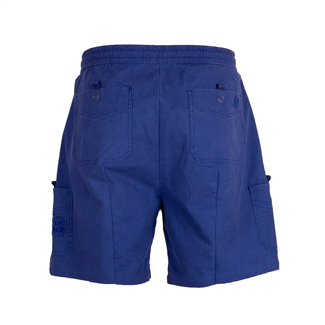 Short homme bleu indigo BACK to LEGEND (vue de dos)