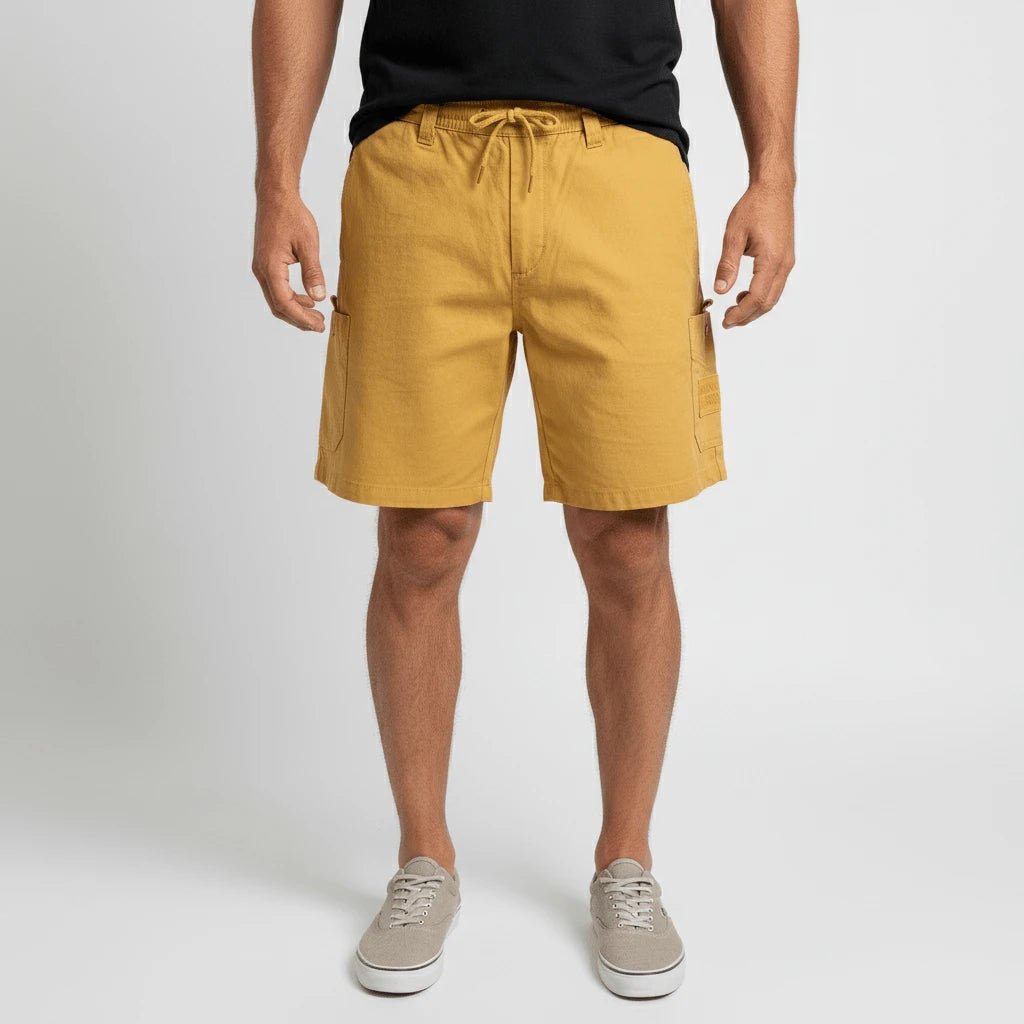 Short jaune maïs pour Homme BACK to LEGEND 