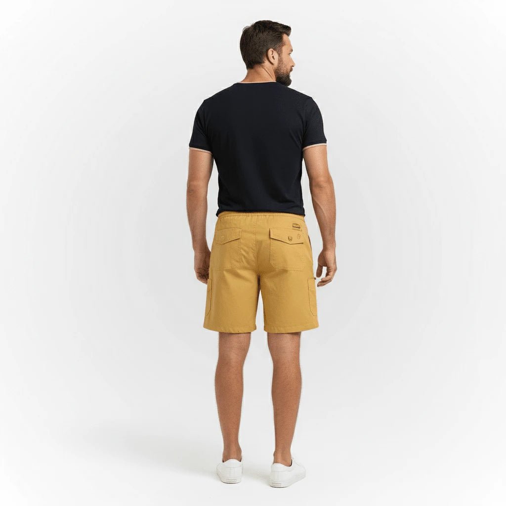 Short jaune maïs pour Homme BACK to LEGEND 