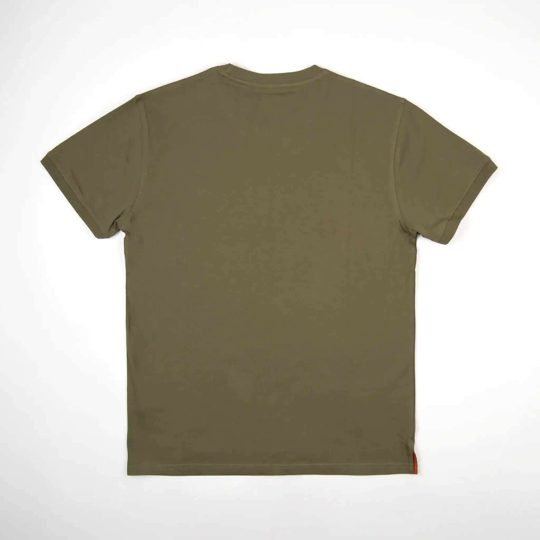 T-shirt kaki à col rond pour homme BACK TO LEGEND (vêtement à plat de dos)
