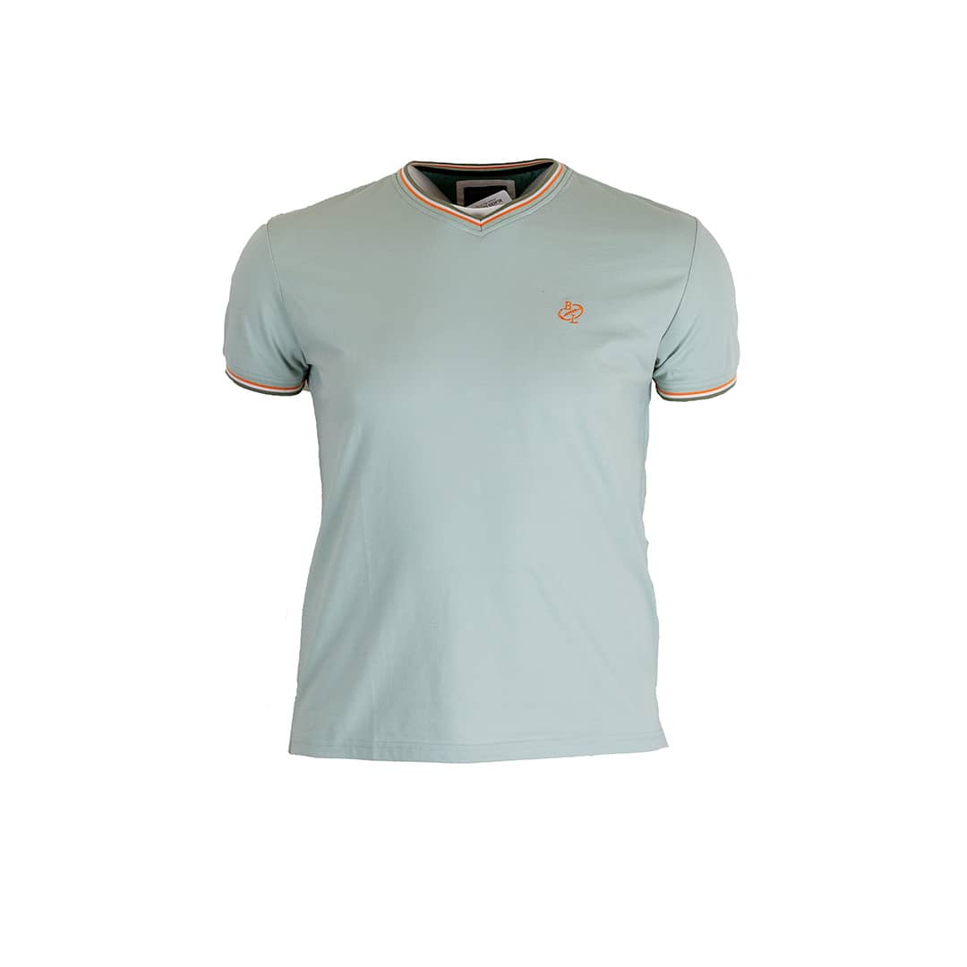 T-shirt Homme vert amande col V - Blacks Legend