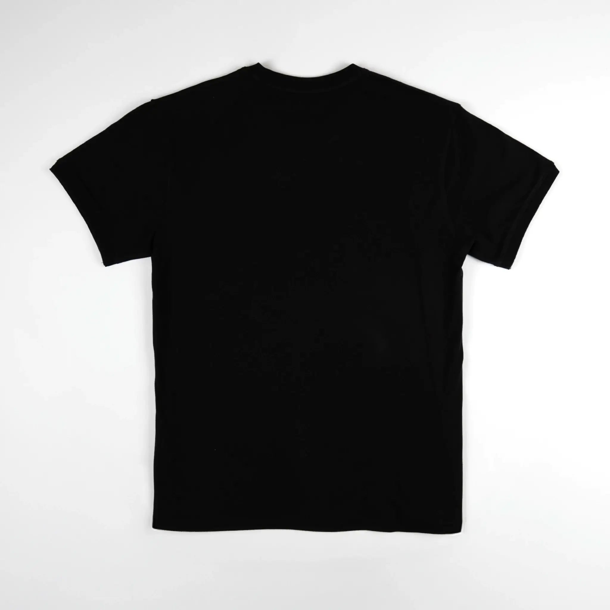 T-shirt homme noir col rond BACK TO LEGEND (vêtement à plat de dos)