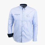 Chemise à Manches Longues - Bleu A722CL13-BL2-S - Blacks Legend