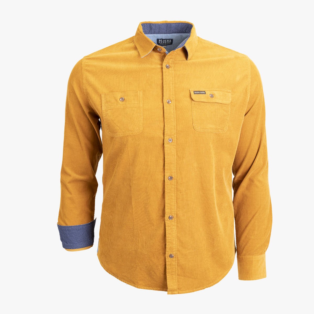 Chemise en velour - Jaune A722CL10-JA3-M - Blacks Legend