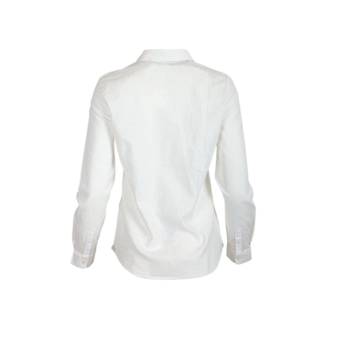 Chemise femme blanche à en lin et coton Blacks Legend