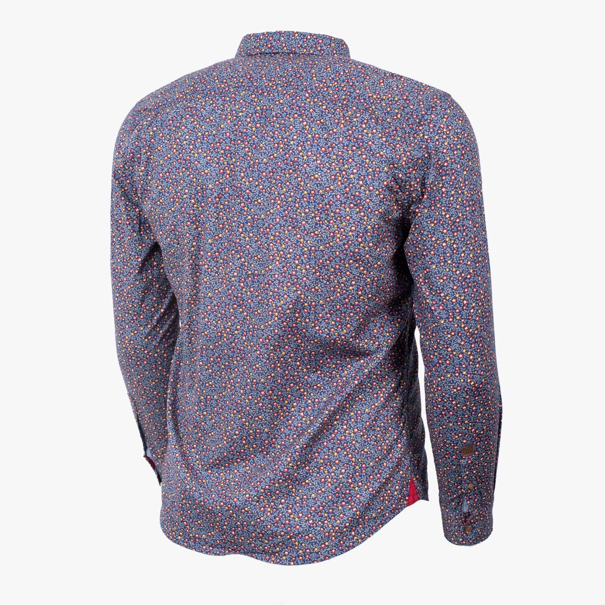 Chemise manches longues fleurie A122CL70-BL8-S#41579 - Blacks Legend