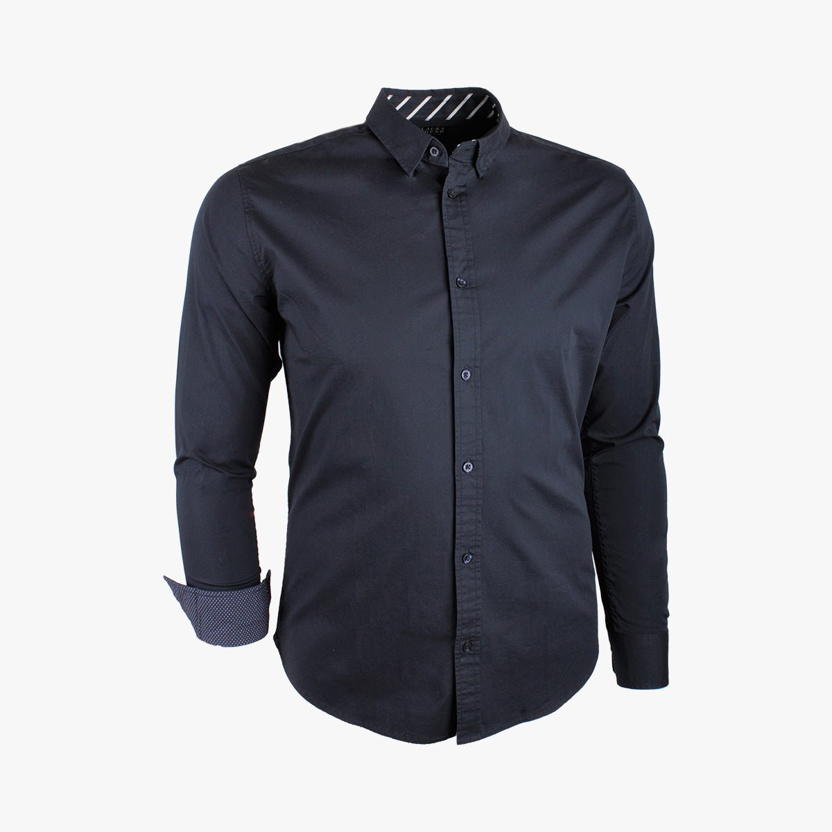 Chemise Manches Longues - Navy APECL03-BL9-S#46680 - Blacks Legend