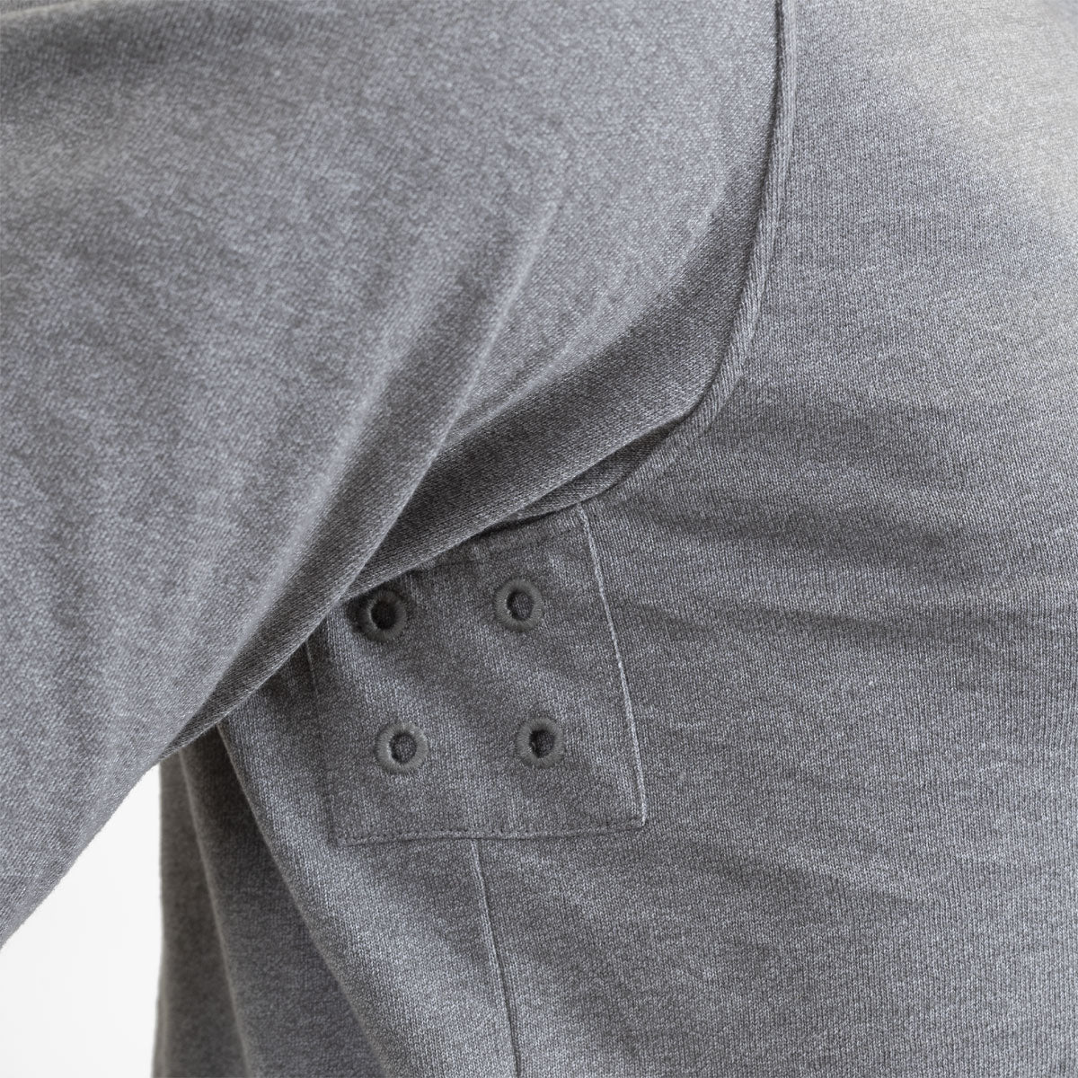 Copie de Polo Manches Longues Gris Chiné A722PL06-GR2-S - Blacks Legend