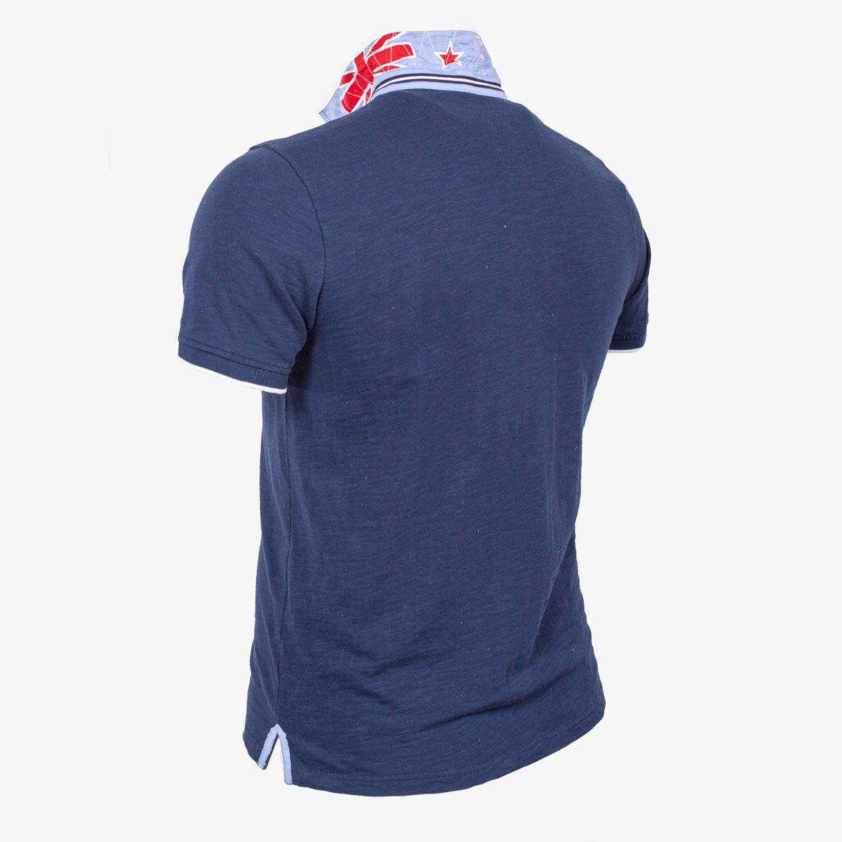 Polo 1868 - Manches Courtes - Bleu Marine A612PC17-BL6-S - Blacks Legend