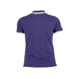 Polo bleu col rayé Blacks Legend (Vue de dos)
