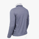 Polo Manches Longues Bleu Chiné A612PL20-BL9-S - Blacks Legend