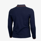Polo Manches Longues Bleu Marine A722PL08-BL9-S - Blacks Legend