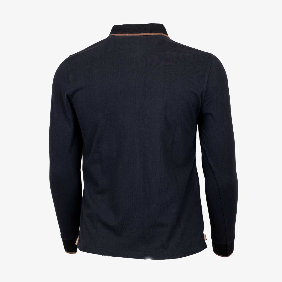 Polo Manches Longues Bleu Marine A722PL04-NO9-S - Blacks Legend