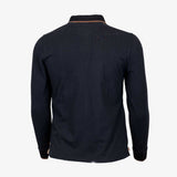 Polo Manches Longues Bleu Marine A722PL04-NO9-S - Blacks Legend