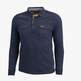Polo Manches Longues City Bleu A722PL07-BL9-S - Blacks Legend