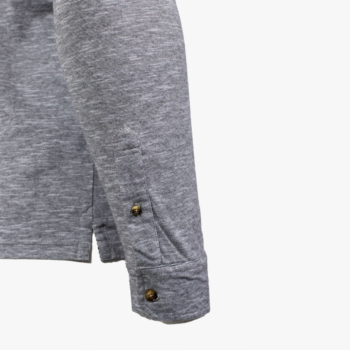 Polo Manches Longues Gris Chiné A612PL22-GR7-S - Blacks Legend