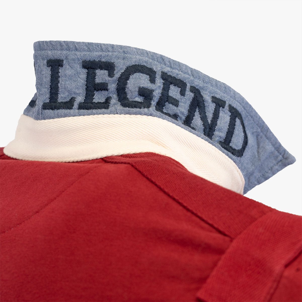 Polo Manches Longues Rugby - Rouge A722PL13-RO8-S - Blacks Legend