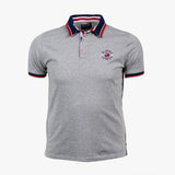 Polo Numéro 10 - Manches Courtes - Gris A612PC19-GR2-S - Blacks Legend