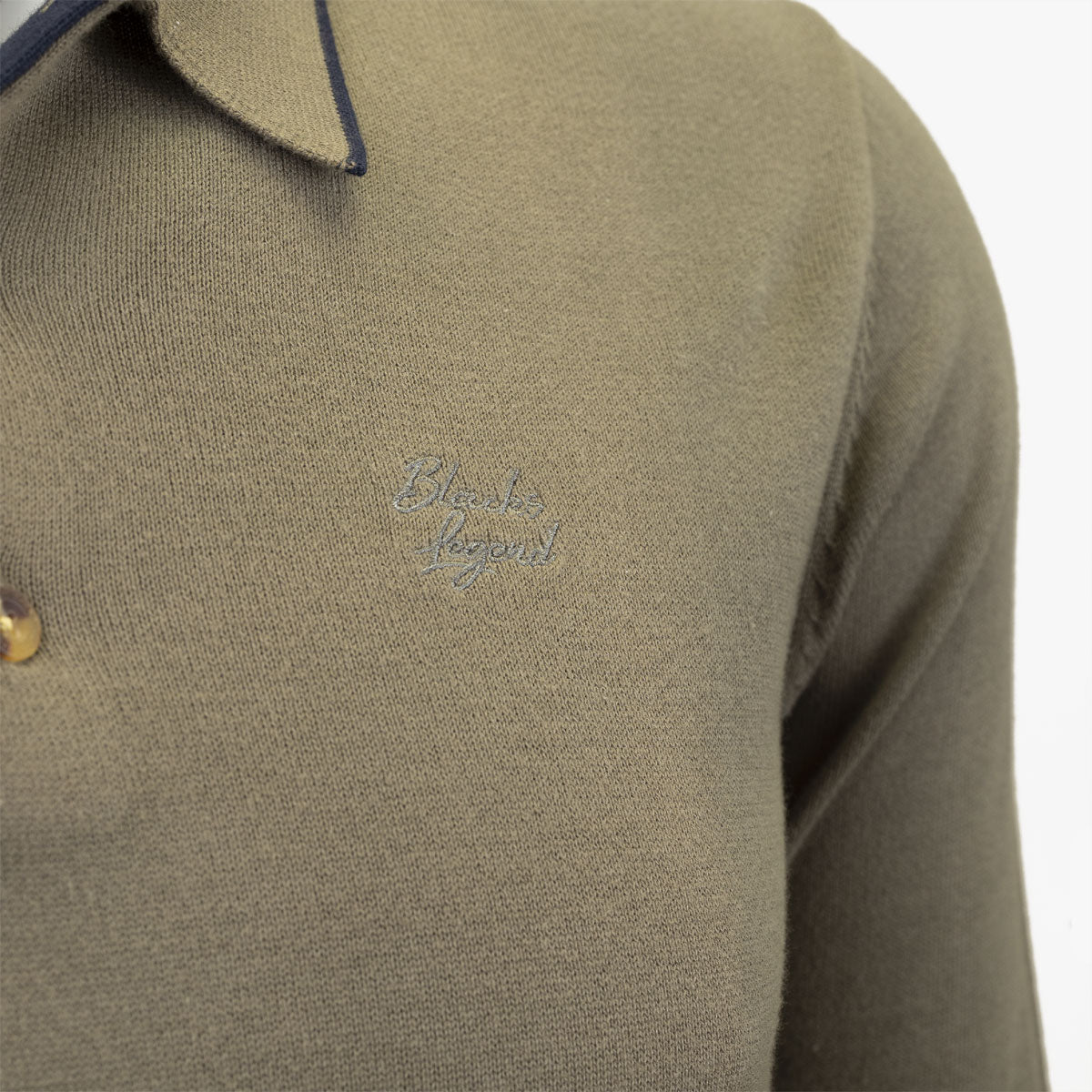 Pull col polo - Kaki A122KN02-VE7-M - Blacks Legend